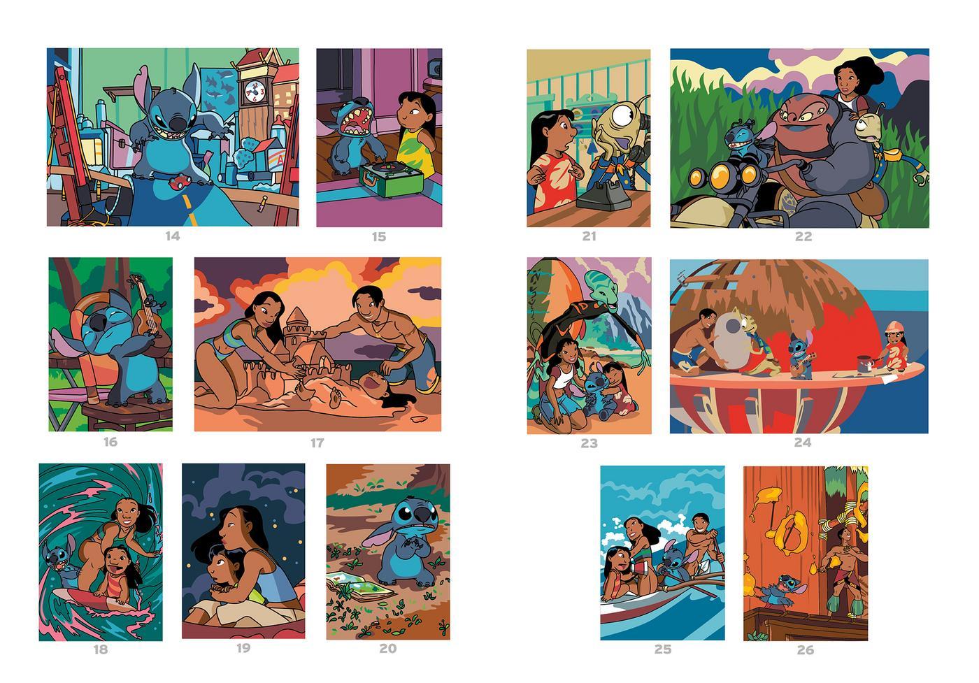 Coloriages mystères Spécial film - Lilo & Stitch