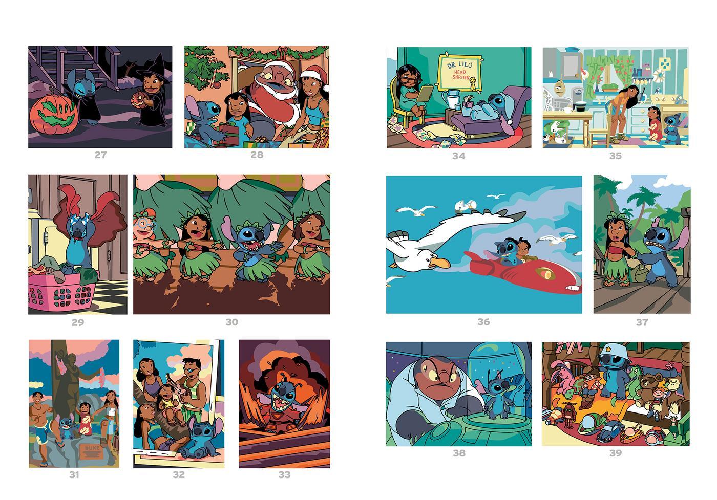 Coloriages mystères Spécial film - Lilo & Stitch