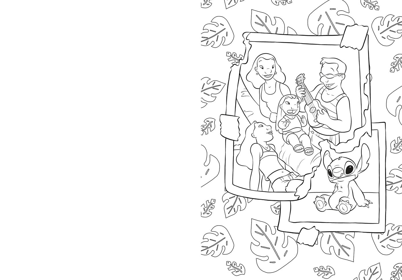Coloriage mystère Disney - 100% Stitch