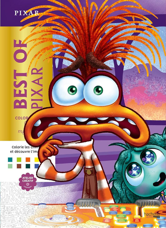 Coloriage mystère Disney - Best of Pixar