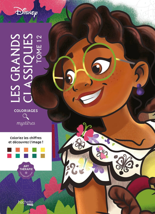 Coloriage mystère Disney - Les Grands classiques Tome 12