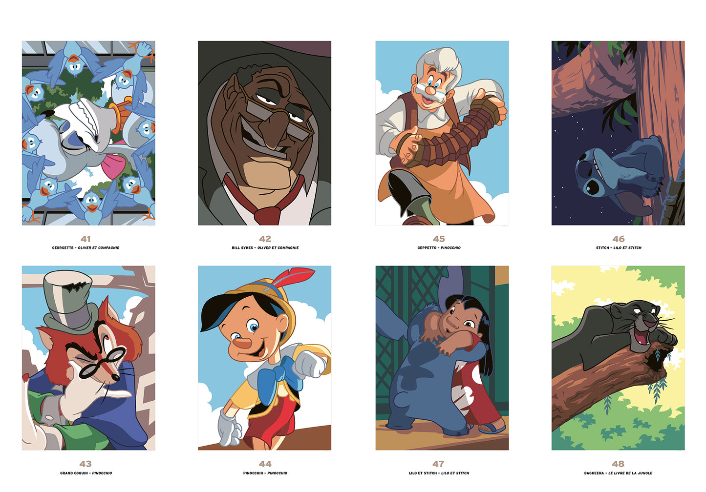 Coloriage mystère Disney - Grands classiques Spécial débutants