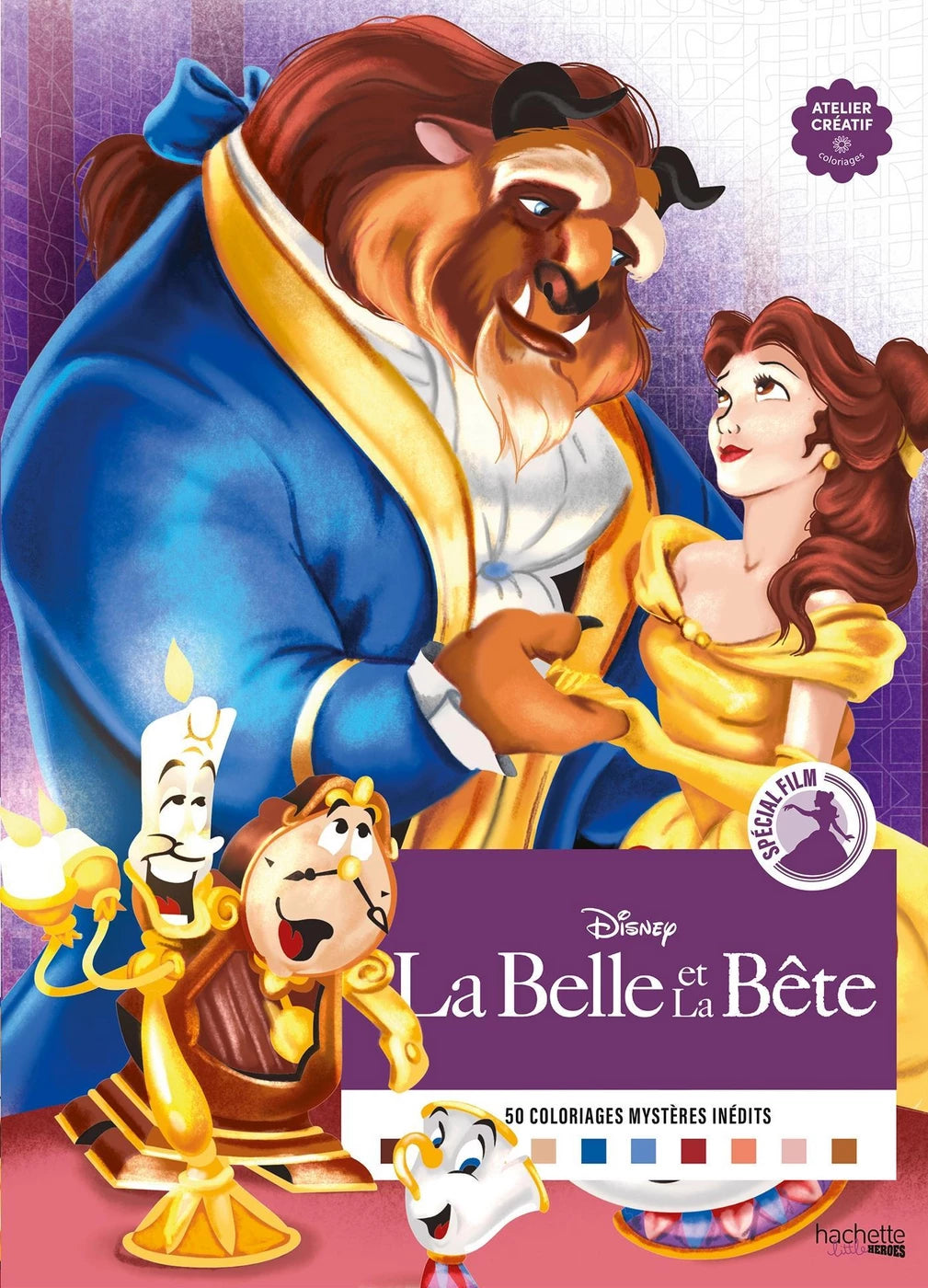 Coloriage mystère Spécial film - La Belle et la Bête