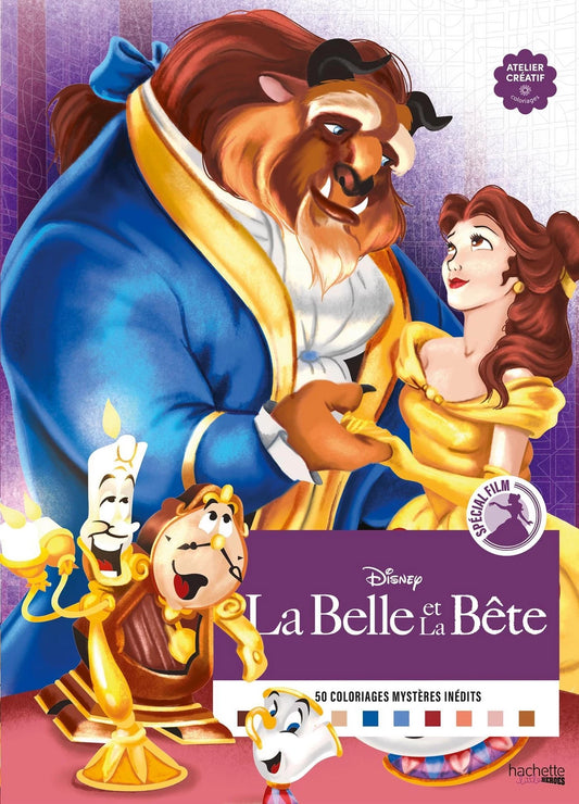 Coloriage mystère Spécial film - La Belle et la Bête