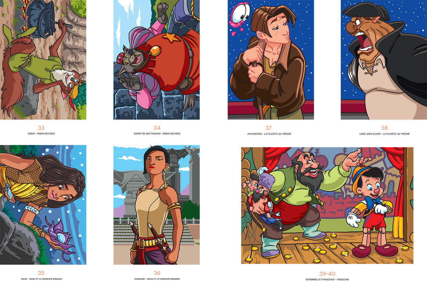 Coloriage mystère Disney - Héros & Méchants, la battle
