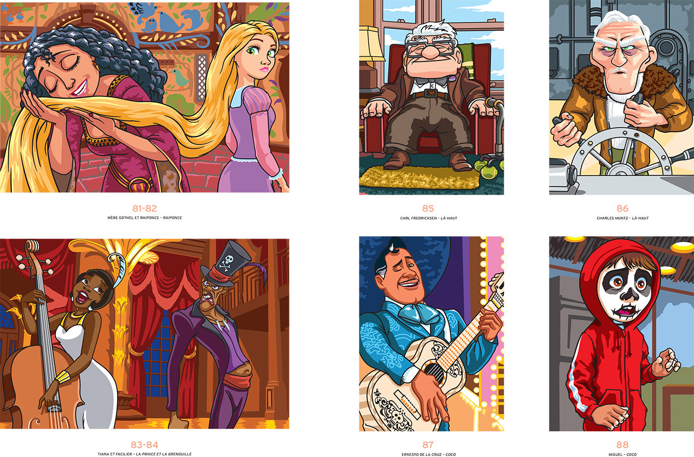 Coloriage mystère Disney - Héros & Méchants, la battle