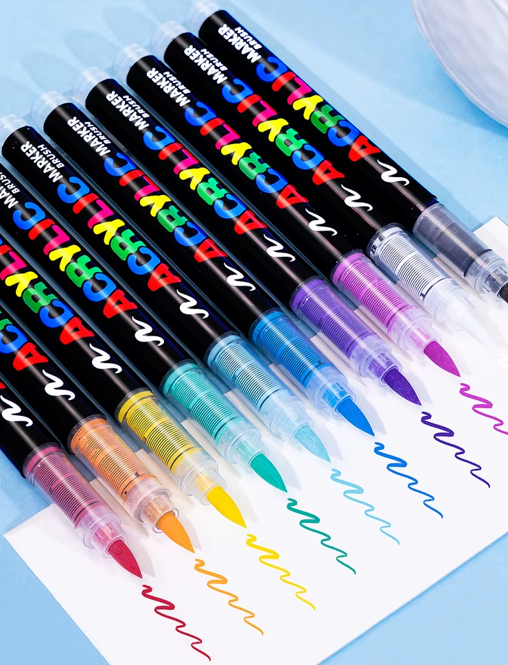 168 feutres acryliques GuangNa