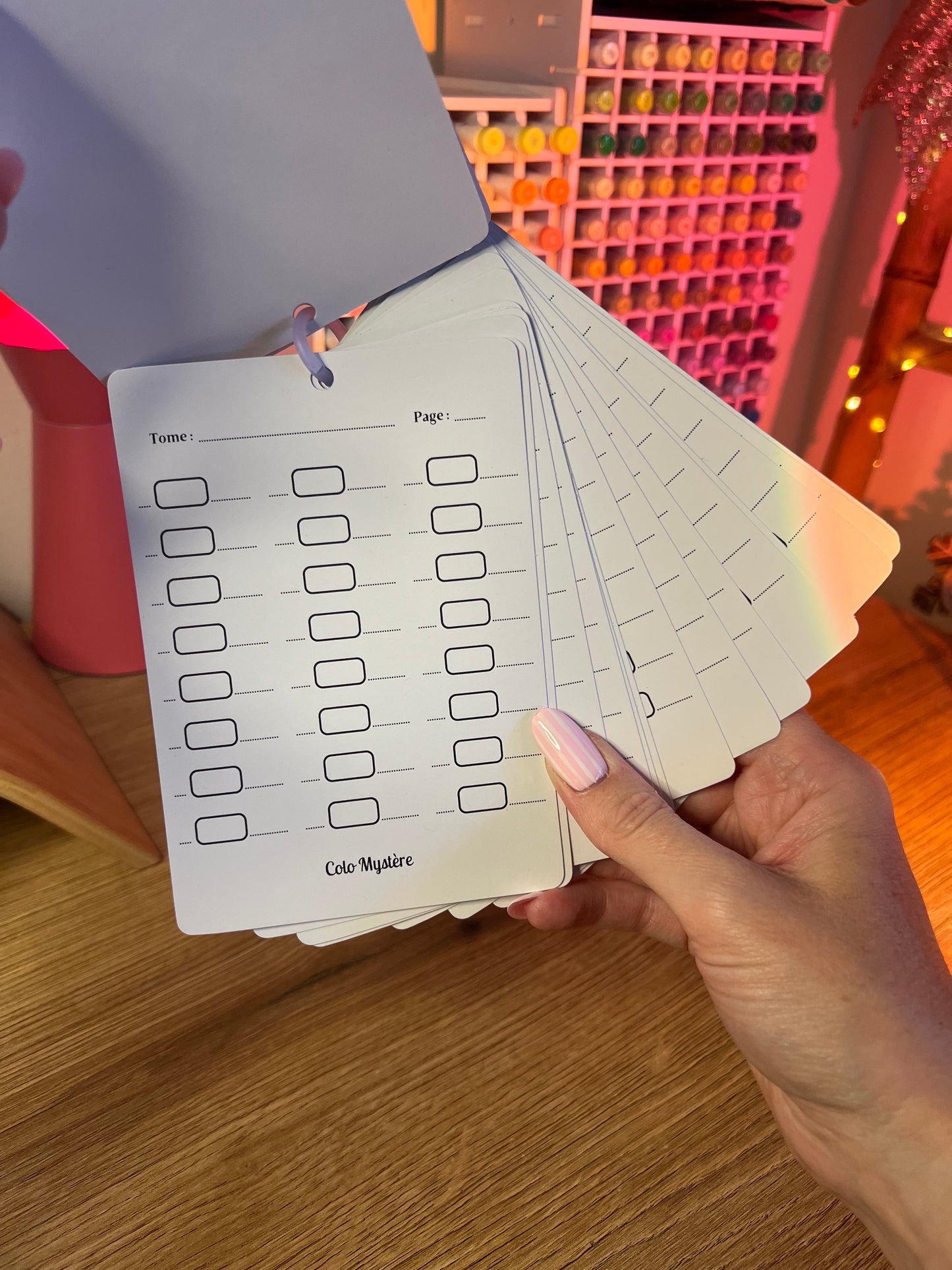 Tracker code couleur Colo Mystère